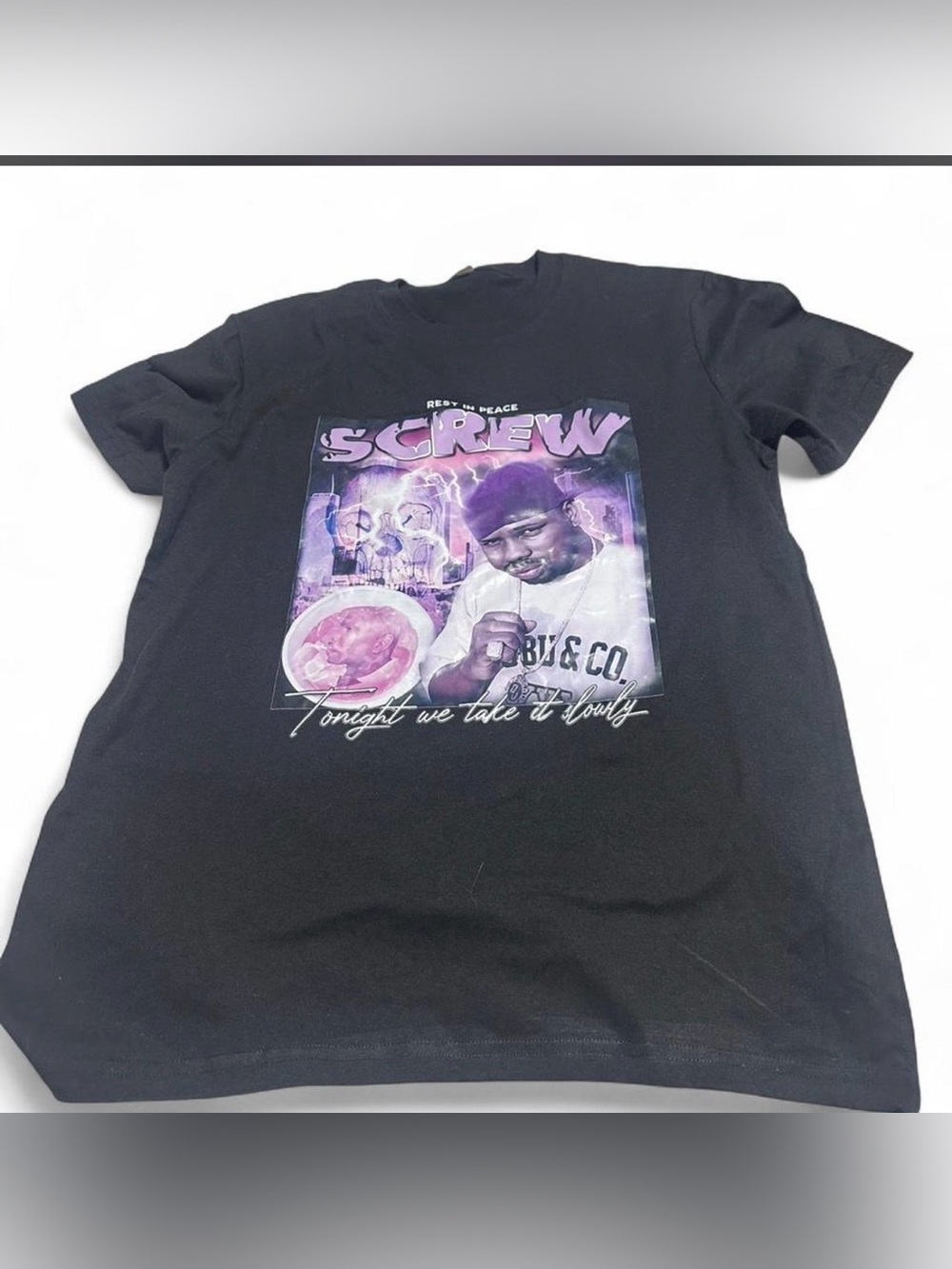 Rest In Peace DJ Screw Size M
